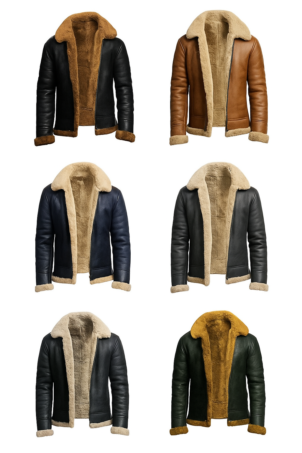 Blizzard B3 – Men’s RAF Sheepskin Bomber Jacket Luxequir Vogue