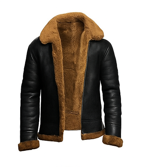 Blizzard B3 – Men’s RAF Sheepskin Bomber Jacket Luxequir Vogue