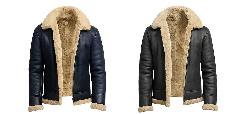 Blizzard B3 – Men’s RAF Sheepskin Bomber Jacket Luxequir Vogue