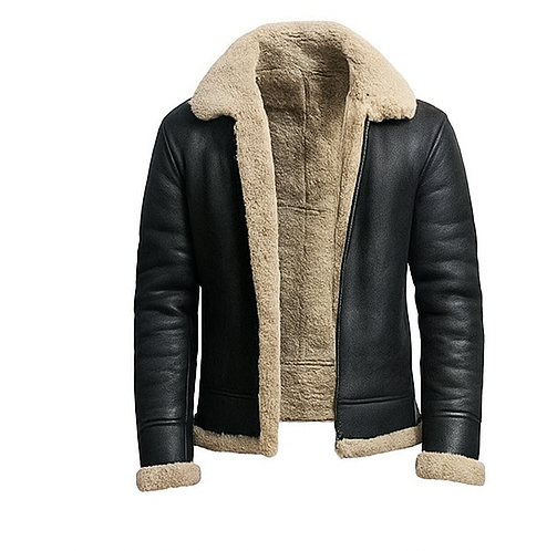 Blizzard B3 – Men’s RAF Sheepskin Bomber Jacket Luxequir Vogue