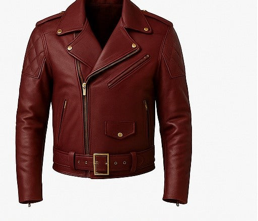 KnightMark – Men’s Armored Quilted Leather Biker Suit Luxequir Vogue