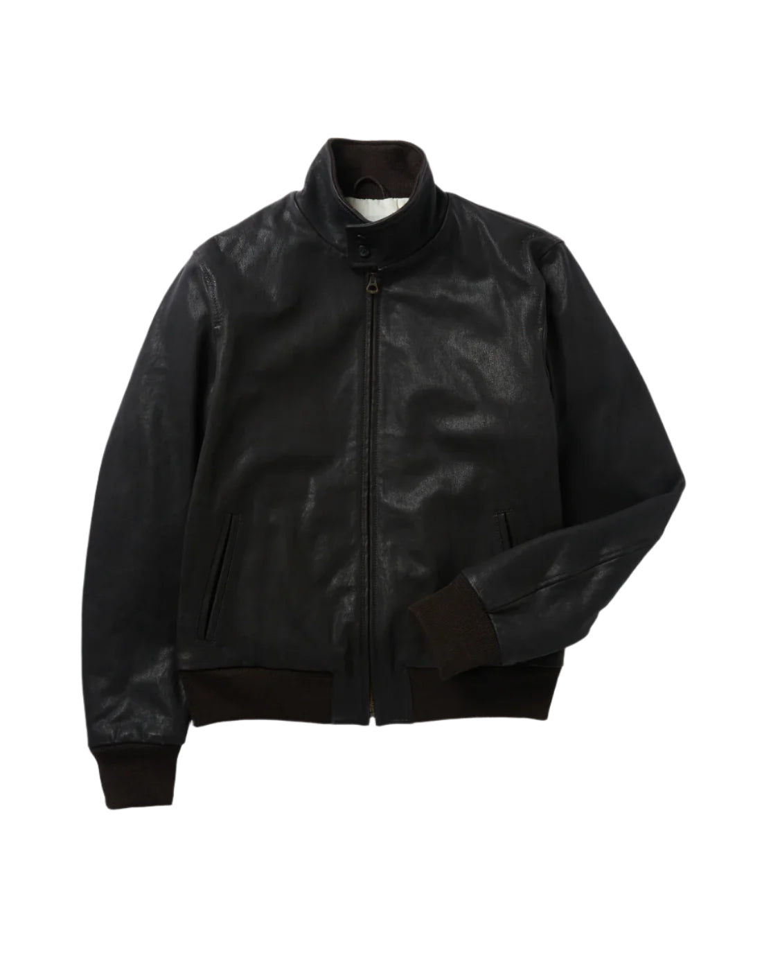 The Beaumont – Luxequir Signature Bomber in Deep Earth Leather Luxequir Vogue