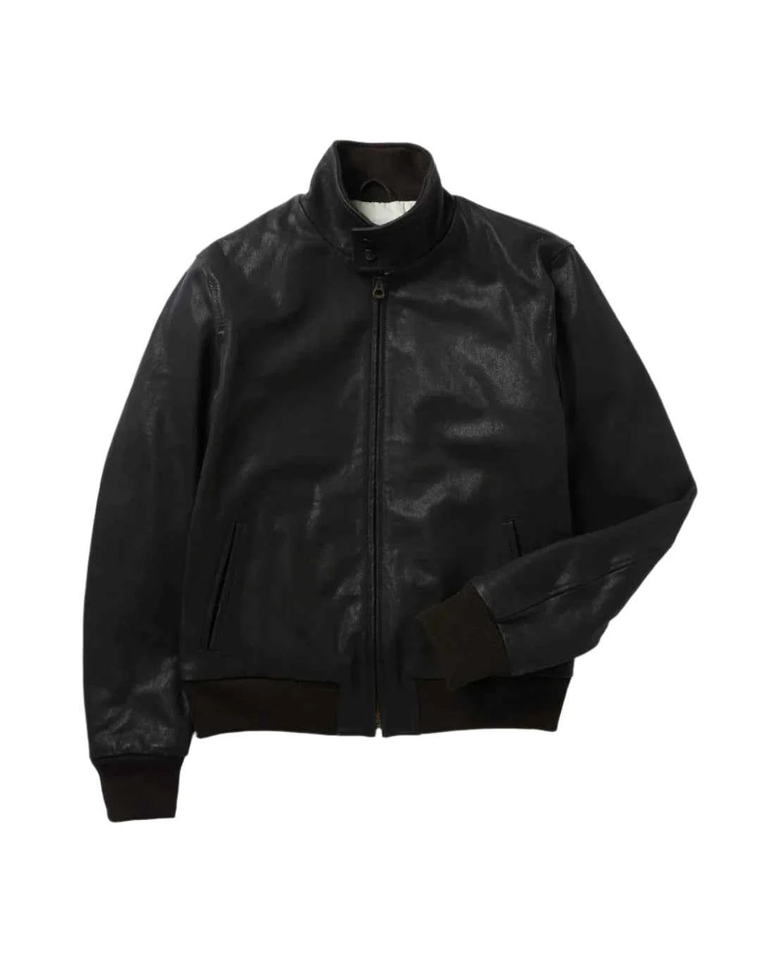 The Beaumont – Luxequir Signature Bomber in Deep Earth Leather