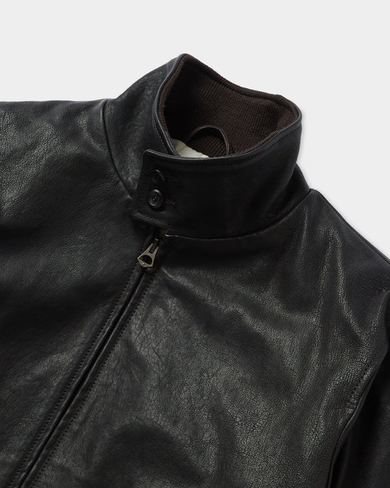 The Beaumont – Luxequir Signature Bomber in Deep Earth Leather Luxequir Vogue