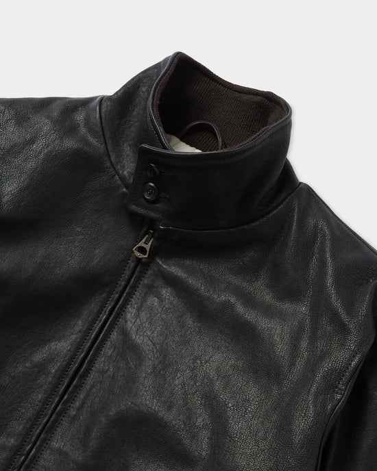 The Beaumont – Luxequir Signature Bomber in Deep Earth Leather