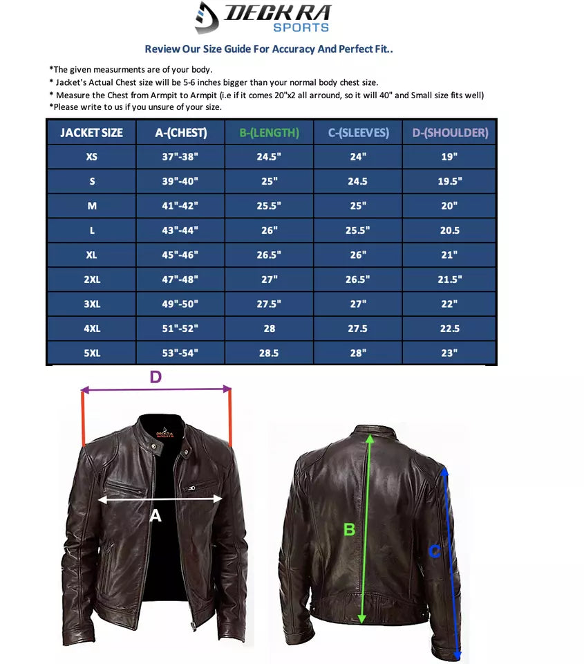 Café Forge – Men’s Brown Cowhide Leather Racer Jacket Luxequir Vogue