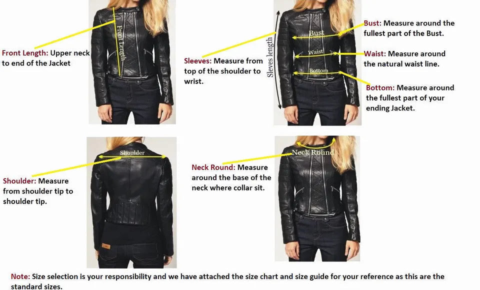 Midnight Shard – Women’s Cropped Leather Shrug Jacket Luxequir Vogue