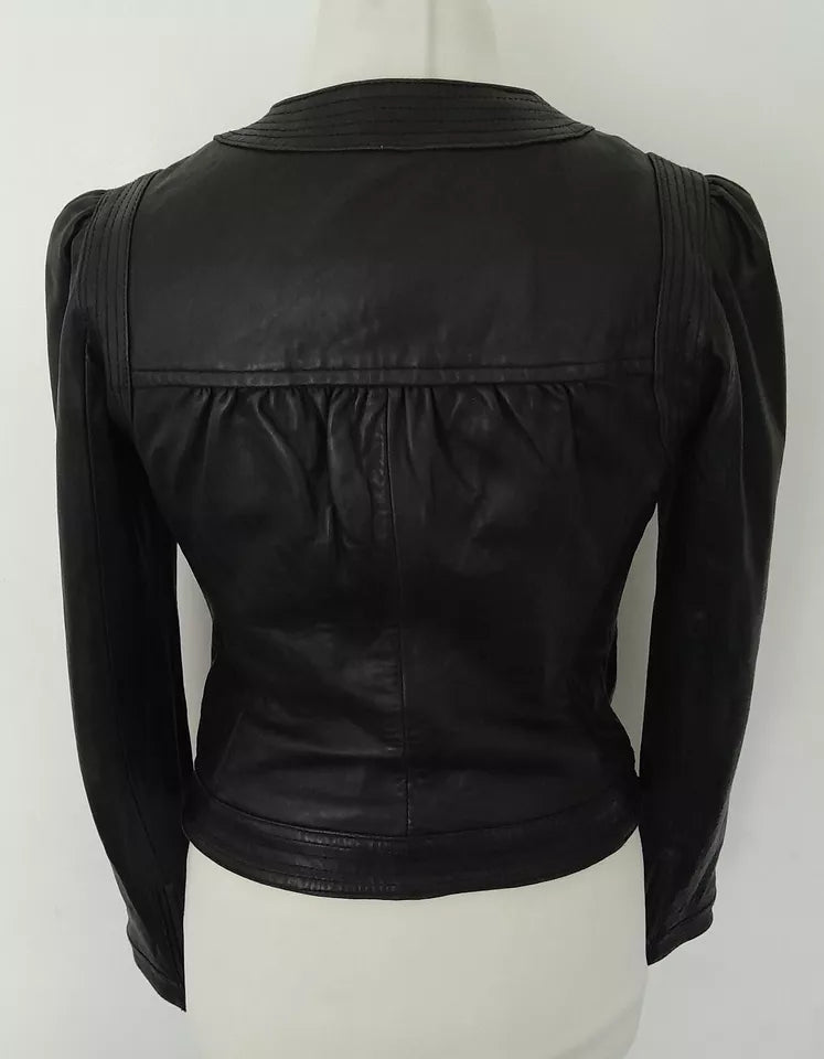 NEXT Nova Curve – Women’s Soft Real Leather Sculpted Jacket Luxequir Vogue
