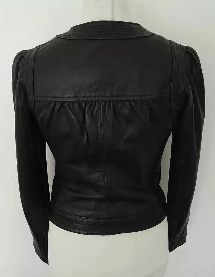NEXT Nova Curve – Women’s Soft Real Leather Sculpted Jacket