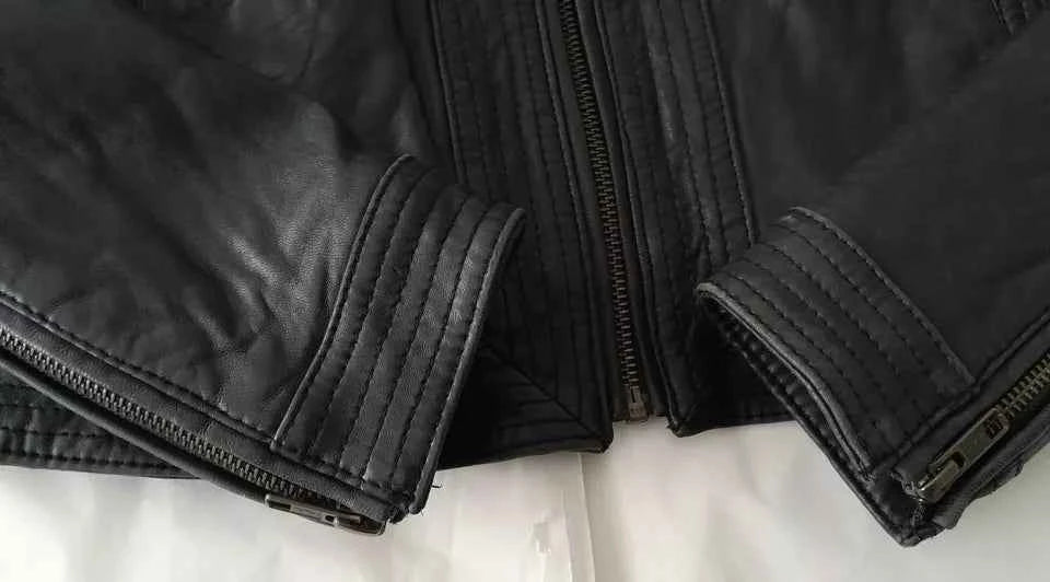 NEXT Nova Curve – Women’s Soft Real Leather Sculpted Jacket