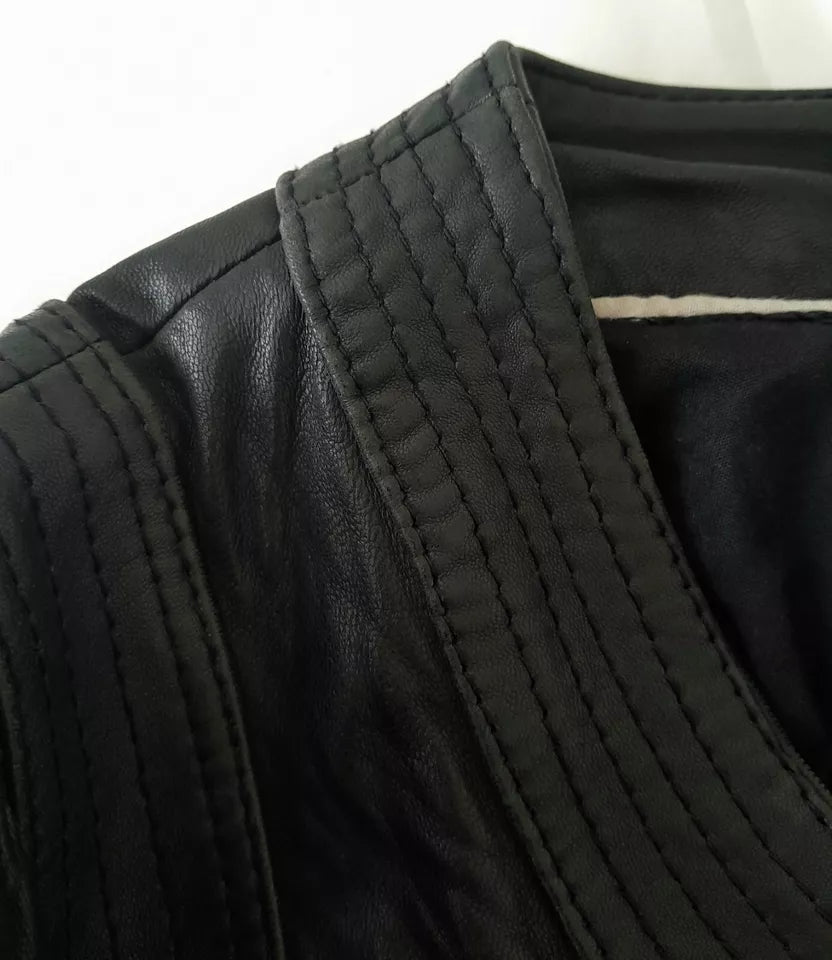 NEXT Nova Curve – Women’s Soft Real Leather Sculpted Jacket Luxequir Vogue