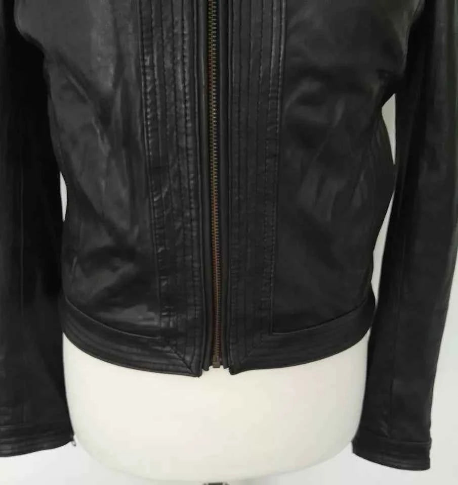 NEXT Nova Curve – Women’s Soft Real Leather Sculpted Jacket