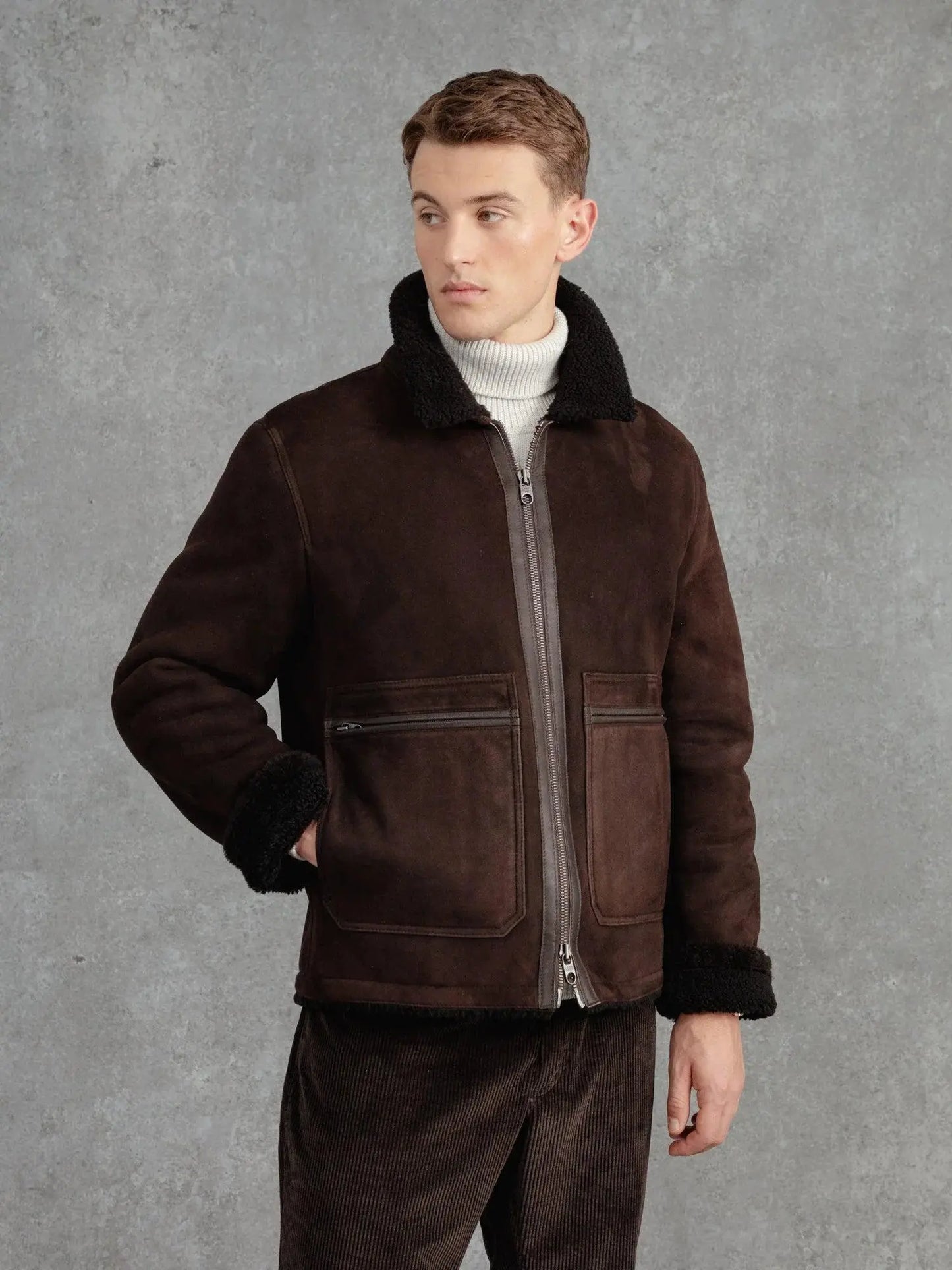 The Shearling Pilot's Bomber Luxequir Vogue