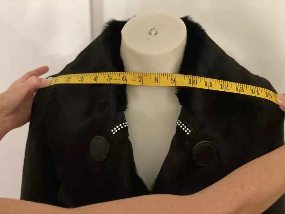 Luxequir-Collection Women Black Fur Sheepskin Coat