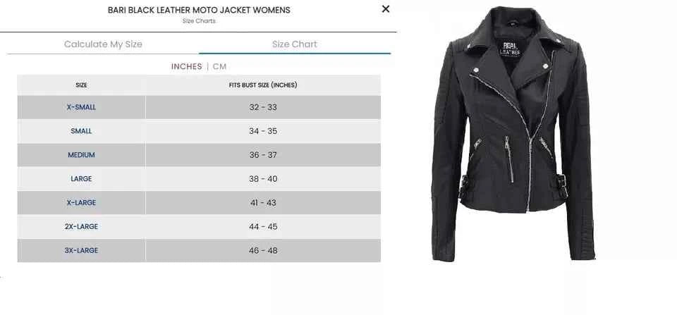 Luxequir-Collection Women's Biker Jacket Slim Black 100% Real Leather Zip Slim Fit Outwear