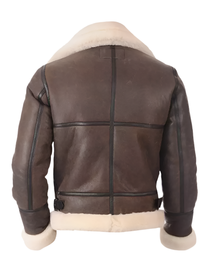 B3100 Shearling – Men’s Aviator Fur-Lined Leather Jacket Luxequir Vogue
