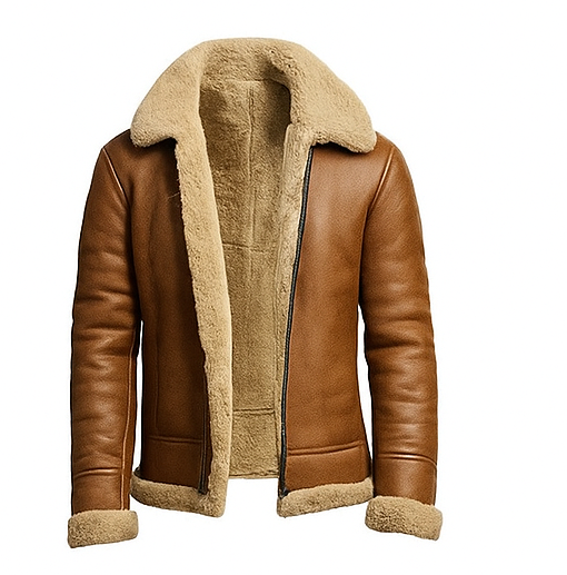 Blizzard B3 – Men’s RAF Sheepskin Bomber Jacket Luxequir Vogue