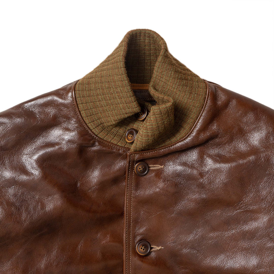 Seal Valor – Men’s Vintage A-1 Leather Bomber Jacket Luxequir Vogue