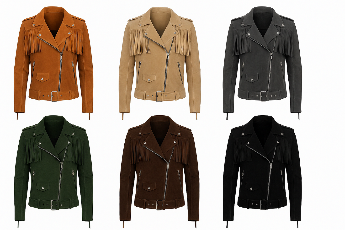 Canyon Rebel – Men’s Vintage Brown Suede Fringe Jacket Luxequir Vogue