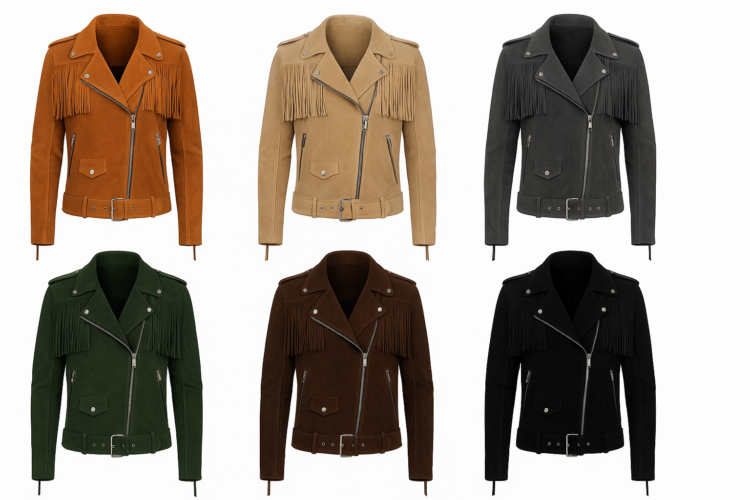 Canyon Rebel – Men’s Vintage Brown Suede Fringe Jacket Luxequir Vogue