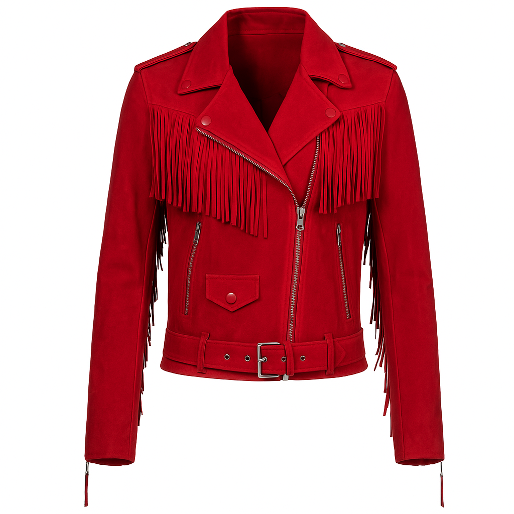 Canyon Rebel – Men’s Vintage Brown Suede Fringe Jacket Luxequir Vogue