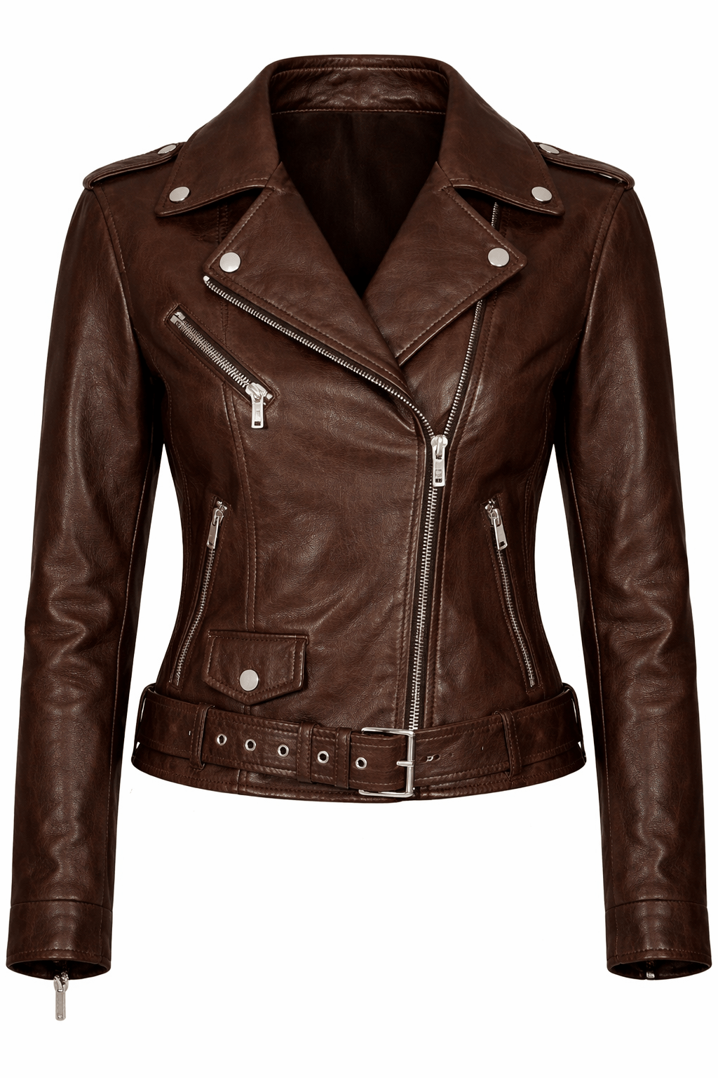 Rider Luxe™ Women’s Chocolate Brown Lambskin Jacket