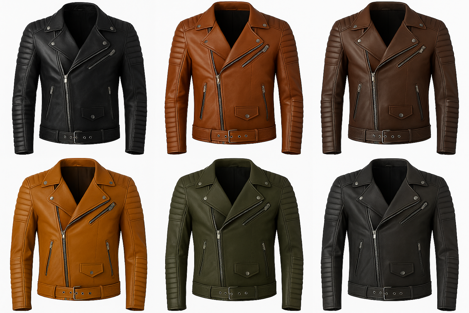 Iron Reign – Men’s Quilted Armored Biker Leather Jacket Luxequir Vogue