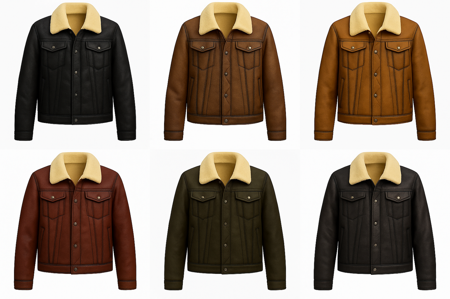 Kodiak Crest – Men’s Shearling-Lined Vintage Bomber Jacket Luxequir Vogue