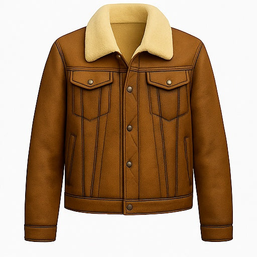 Kodiak Crest – Men’s Shearling-Lined Vintage Bomber Jacket Luxequir Vogue