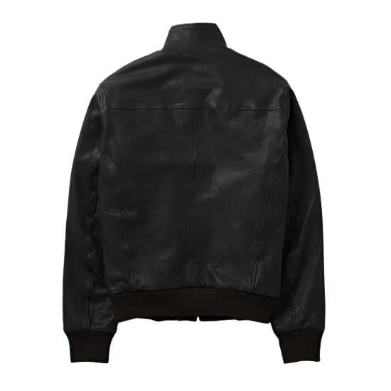 The Beaumont – Luxequir Signature Bomber in Deep Earth Leather Luxequir Vogue