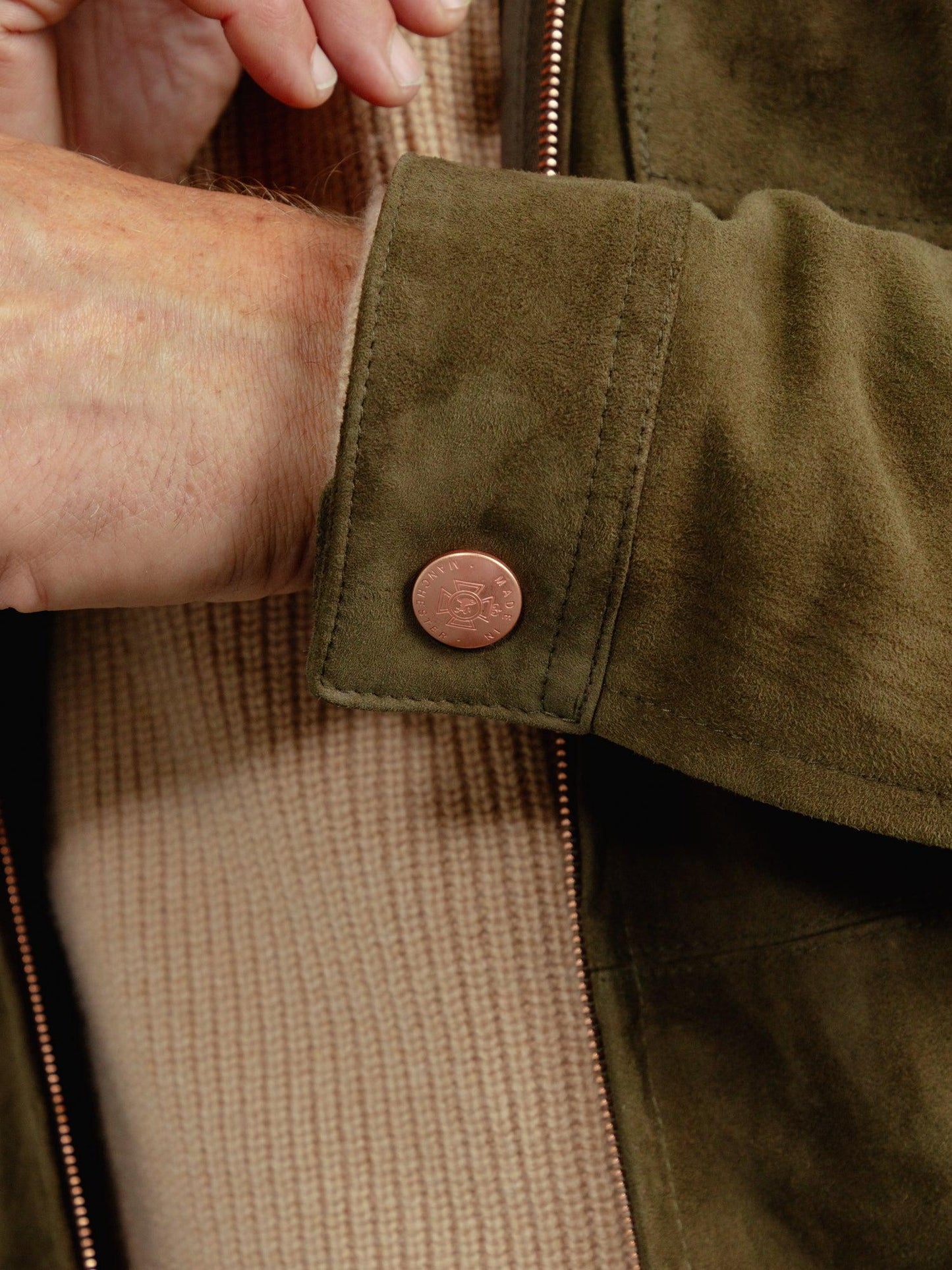 Moss Green Overshirt – Luxe Suede Edition Luxequir Vogue