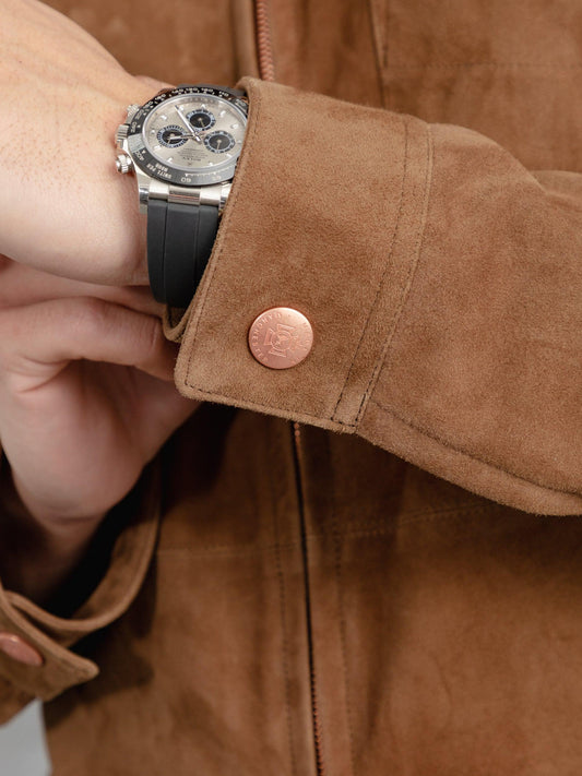 The Suede Panelled Overshirt – Luxe Tan Luxequir Vogue