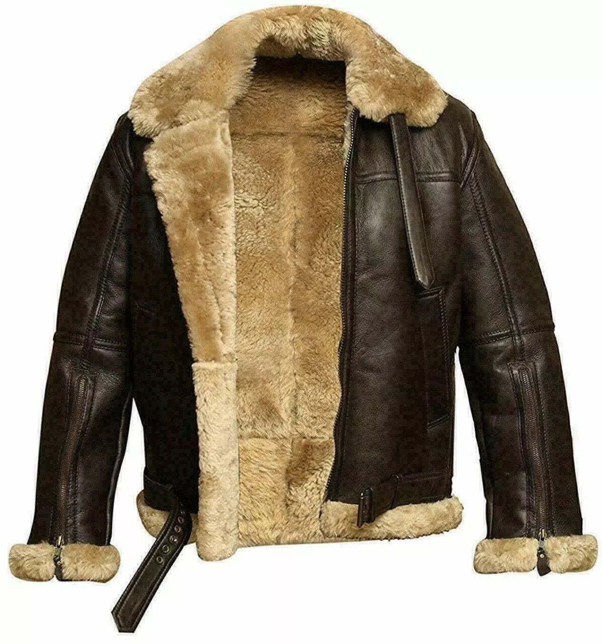 Nomad Shearling Aviator – Classic Winter Leather Luxequir Vogue