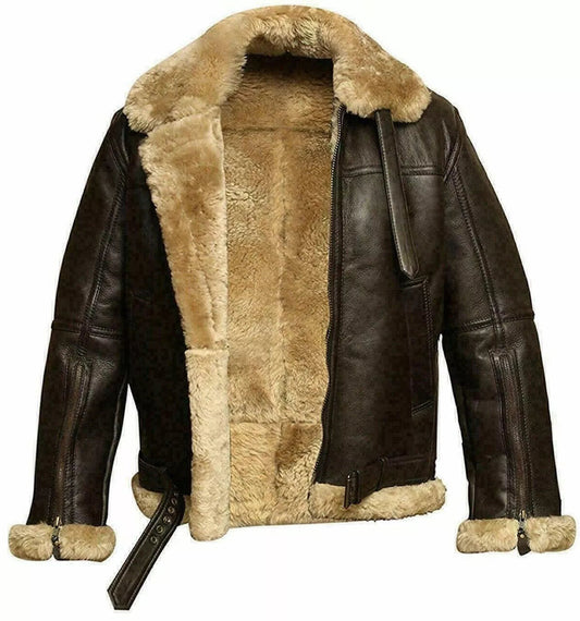 Nomad Shearling Aviator – Classic Winter Leather Luxequir Vogue