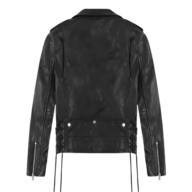 Midwest Fringe Rider – Classic Black Leather Luxequir Vogue