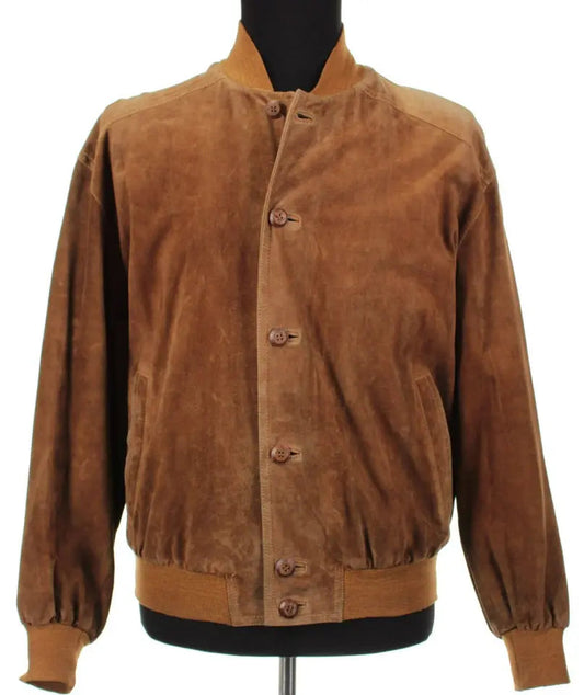 Heritage Rust Bomber – Vintage Suede Revival Luxequir Vogue