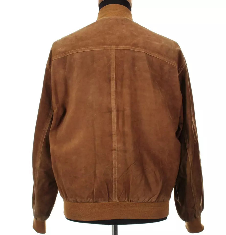 Heritage Rust Bomber – Vintage Suede Revival Luxequir Vogue