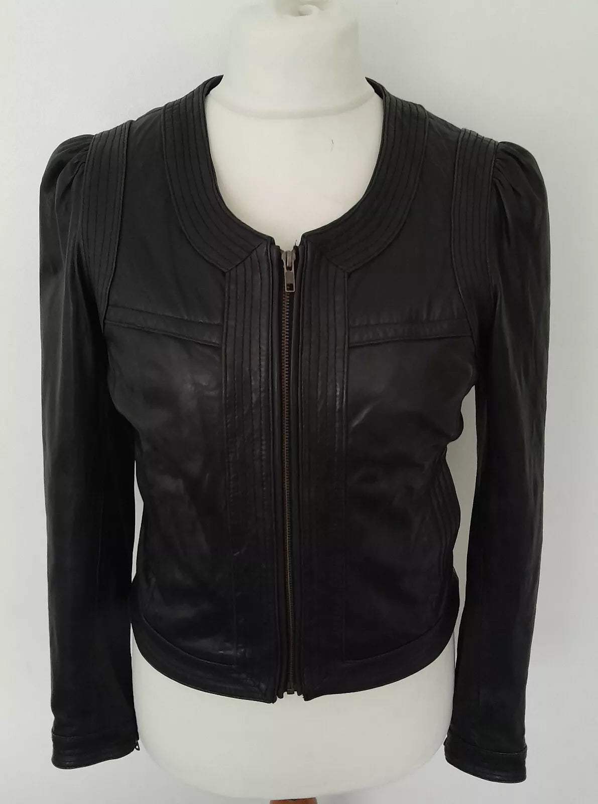 NEXT Nova Curve – Women’s Soft Real Leather Sculpted Jacket Luxequir Vogue