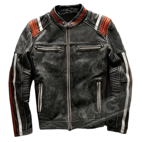 Nightshift Racer – Lambskin Biker Jacket Luxequir Vogue