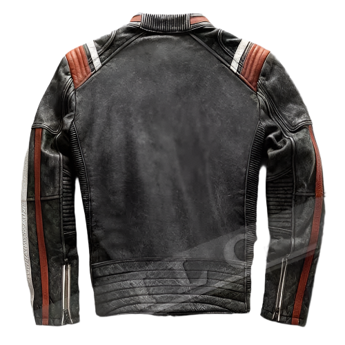Nightshift Racer – Lambskin Biker Jacket Luxequir Vogue