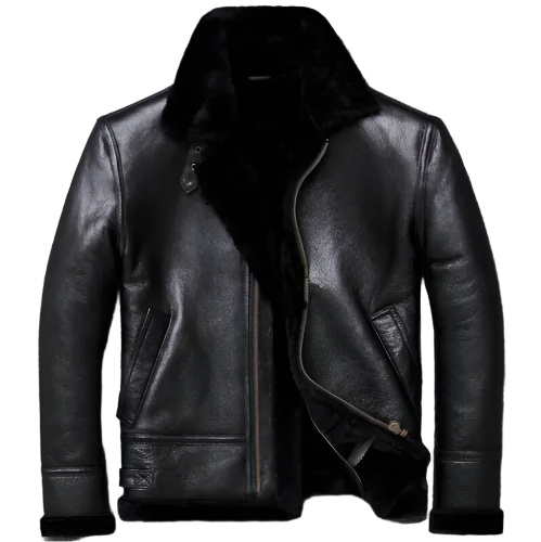 Nordfell B3 Shearling Jacket – Midnight Black Luxequir Vogue