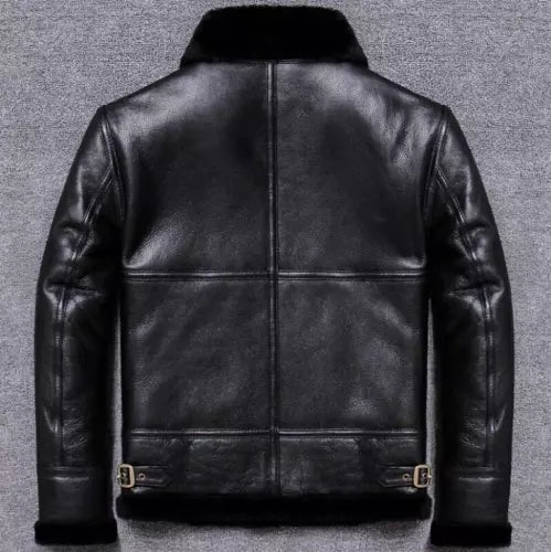 Nordfell B3 Shearling Jacket – Midnight Black Luxequir Vogue
