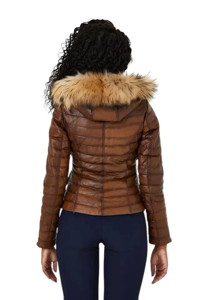 Men's luxury black leather biker jacket with gold zippers and quilted detailing – Obsidian Alpha by Luxequir Vogue