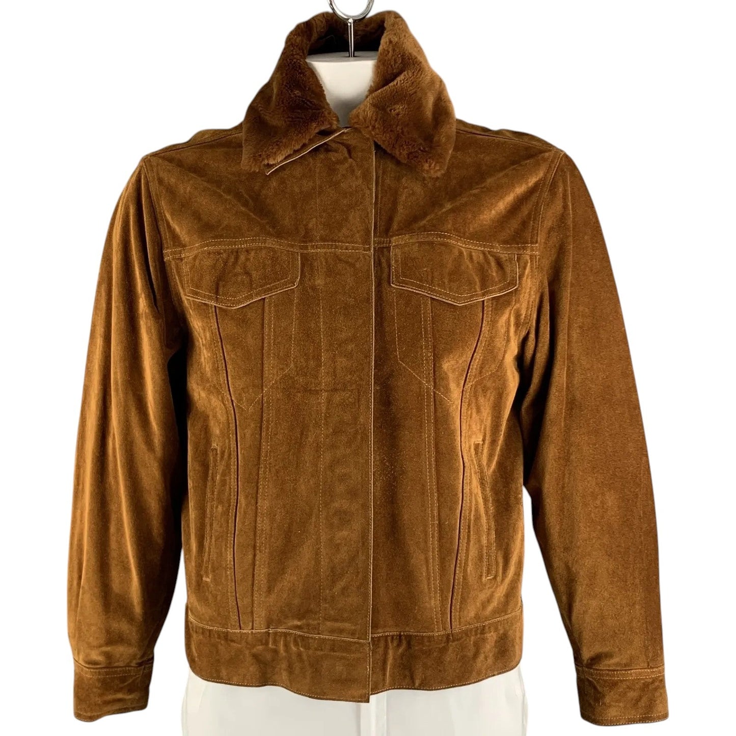 Sable Crest – Luxe Men’s Shearling-Collared Leather Jacket Luxequir Vogue